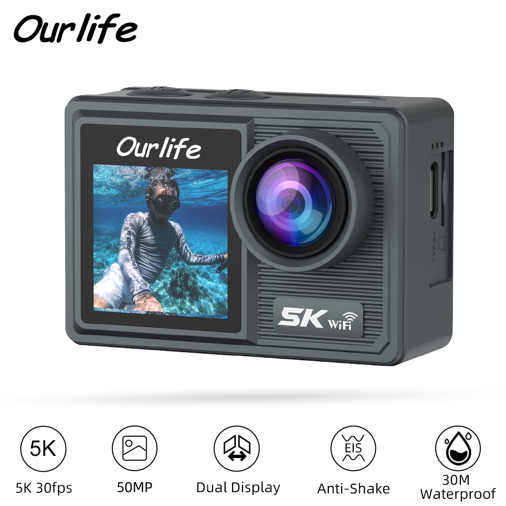 Photographic Memory - Экшн-камера Ourlife 5K 4K Велосипедная камера