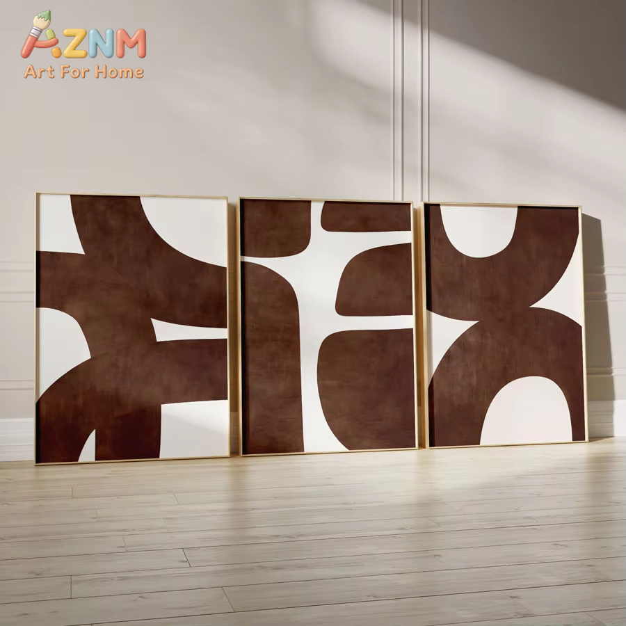 AZNM, набор из 3 картин на хол – обзор и цена Photography Geometry