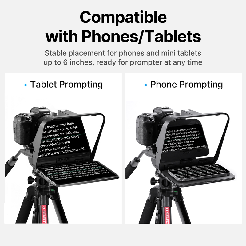 Портативный мини-телесуфлер Ul – обзор и цена Photography Prompt